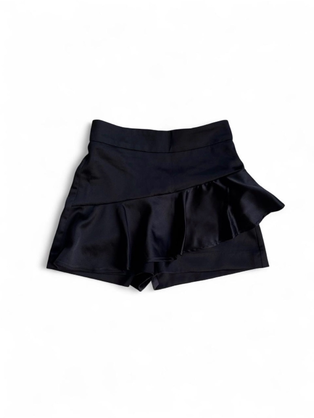 Zara Black Mini Skort Size XS